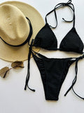 Black Crochet Bikini